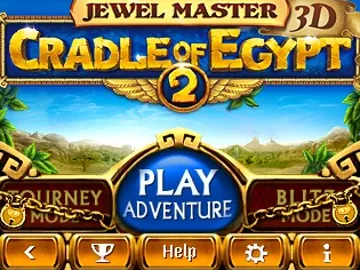 Jewel Master - Cradle of Egypt 2 3D(USA) screen shot game playing